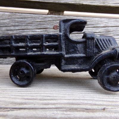 LOT 202  CAST IRON CAR & TRUCK