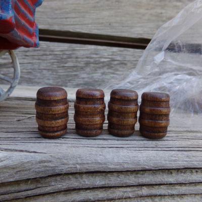 LOT 209  CAST IRON HORSE DRAWN WAGON TOY
