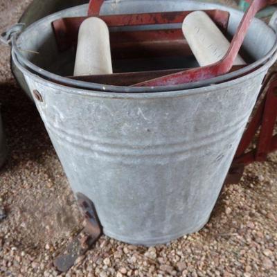 BB-31  OIL FUNNEL AND 2 PAILS