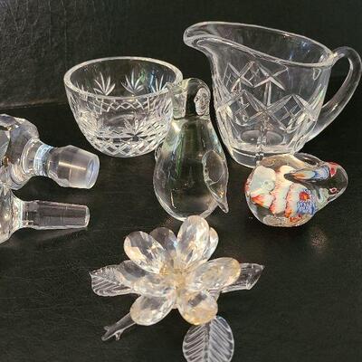 G6: Lot Of Crystal Cut Glass