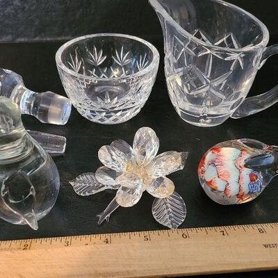 G6: Lot Of Crystal Cut Glass