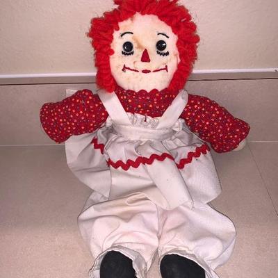 Raggedy Ann vintage doll