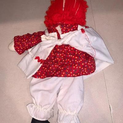 Raggedy Ann vintage doll