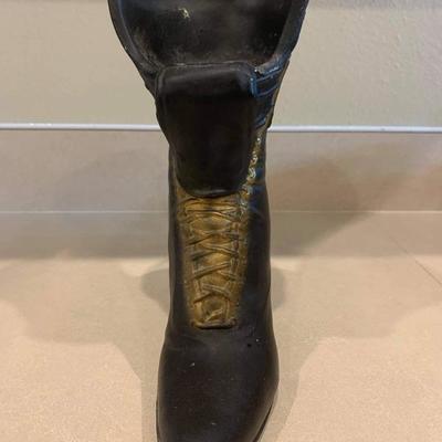 Vintage boot vase or planter 