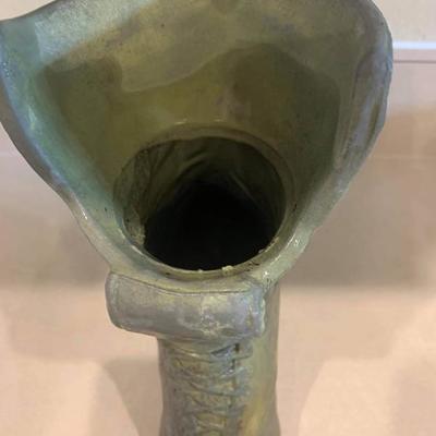 Vintage boot vase or planter 
