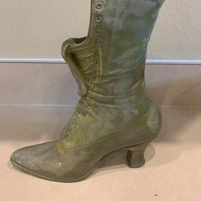 Vintage boot vase or planter 