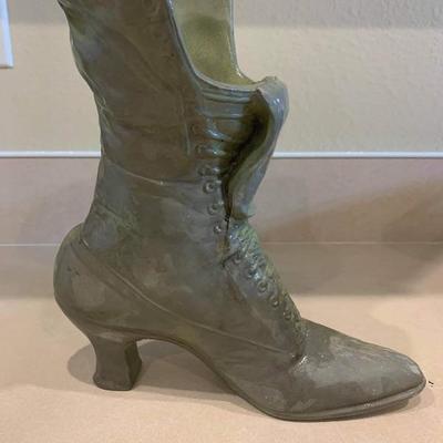 Vintage boot vase or planter 