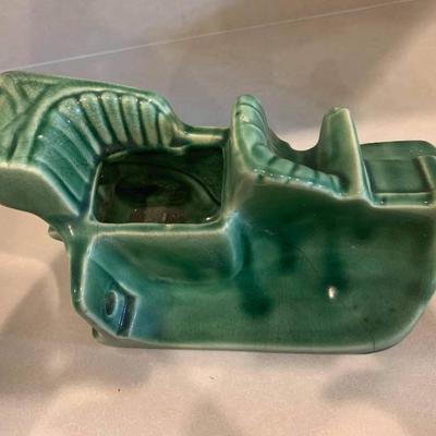 Buckingham ceramics car planter or yard decor
