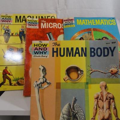 lot 292 How and Why Wonder Books Vintage