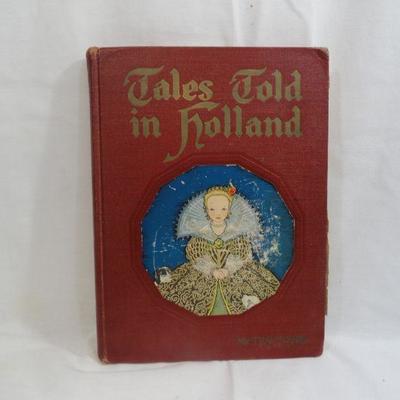 Lot 300 Tales Told in Holland Vintage Book