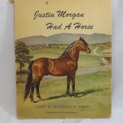 Lot 304 Justin Morgan had a Horse Vintage Book