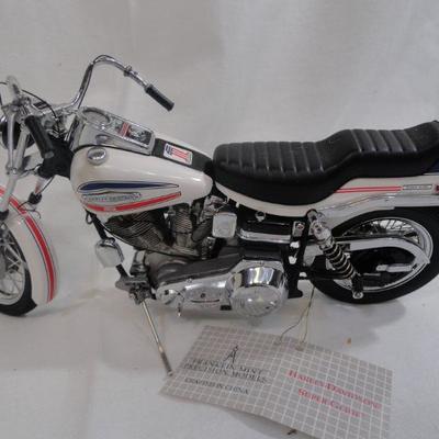 Lot 310 Franklin Mint Harley Super Glide