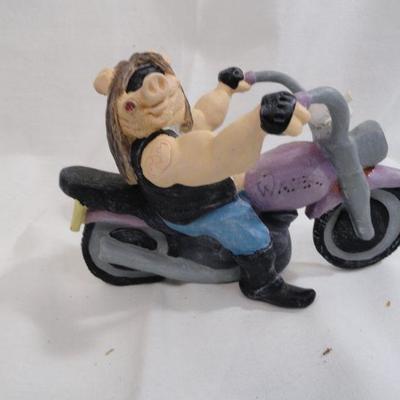 Lot 311 Hand Made HOG on a Harley
