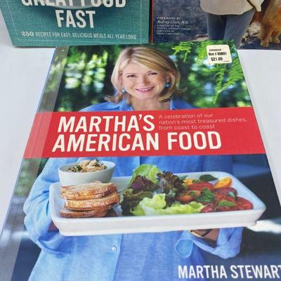 3 Martha Stewart Books