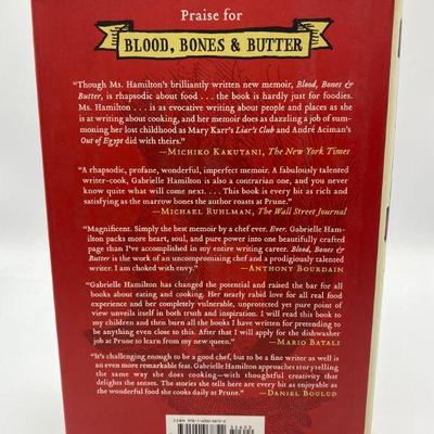 Blood, Bones, & Butter by Gabrielle Hamilton *Great for the Cooking Enthusiast 