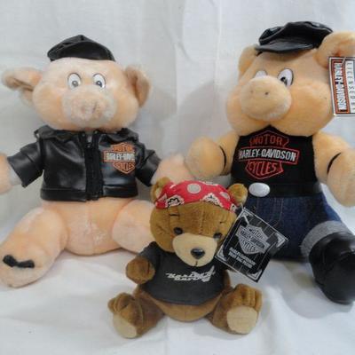 Lot 316 Harley Stuffed Toys