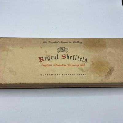 Vintage Regent Sheffield Carving Set