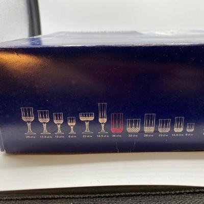 Cristal D'Arques 6 Longchamp Glasses 