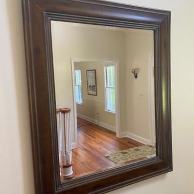 148: Allen and Roth Wooden Wall Mirror 