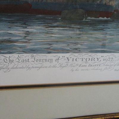 Lot 141 - The First Journey of HMS 