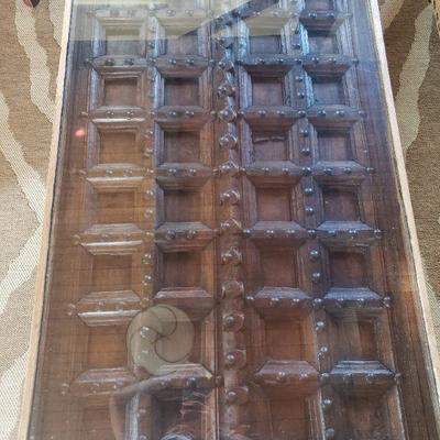 Antique Indonesian Door Coffee Table
