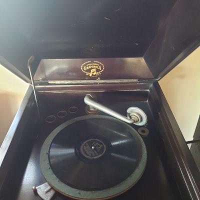 Antique Columbia Grafanola Phono player