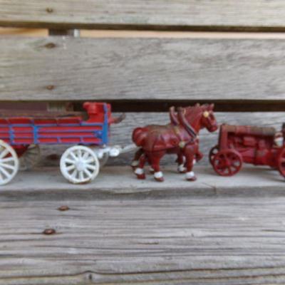 LOT 220  CAST IRON TOYS