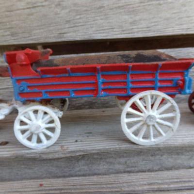 LOT 220  CAST IRON TOYS