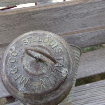 LOT 227  ANTIQUE RAILROAD TALLIN #20 REFLECTOR LANTERN. (SG)