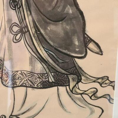 G51: Artist Signed Mixed Media Painting