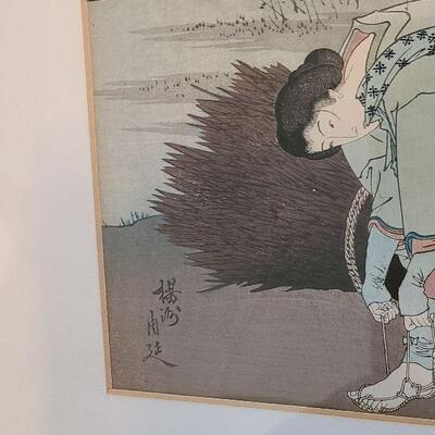 G52: Artist Signed Ink Paintings