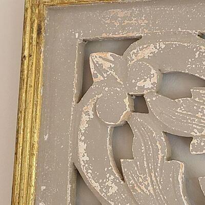 G62: Large Wall Art Wood Carved Decor