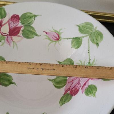 G64: Framed Print & Large Decorative Bowl