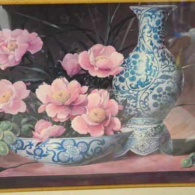 G64: Framed Print & Large Decorative Bowl
