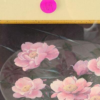 G64: Framed Print & Large Decorative Bowl