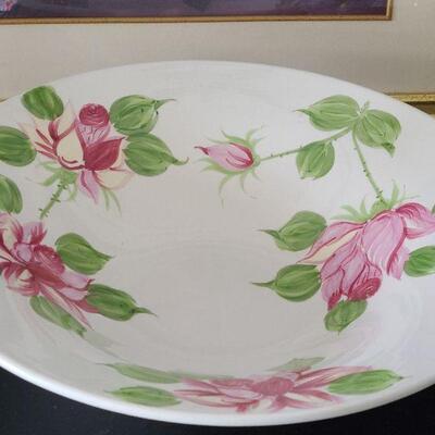 G64: Framed Print & Large Decorative Bowl
