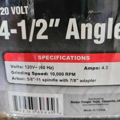 G72: Angle Grinder