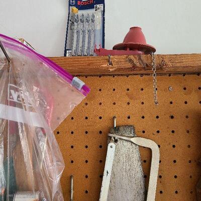 G81:  Various Handsaws, Axe etc.