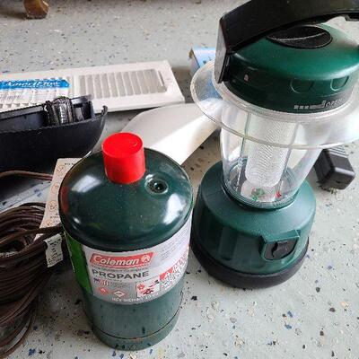 G86: Misc Lot with Nikon Binoculars, Battery Operated Lantern and more