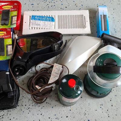 G86: Misc Lot with Nikon Binoculars, Battery Operated Lantern and more