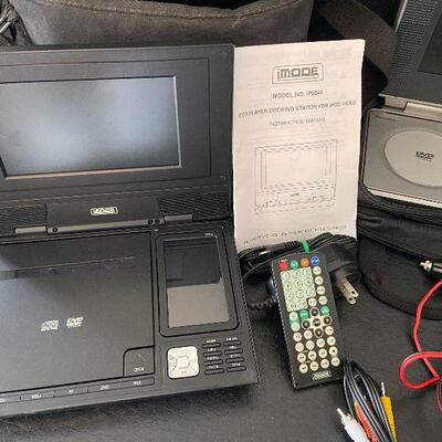 G91: Portable DVD players with accessories