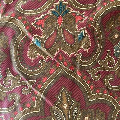 G99:  Burgundy Ralph Lauren King Size Comforter Set