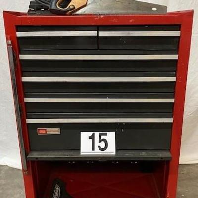 LOT#R15: Craftsman Tool Chest with Tools 