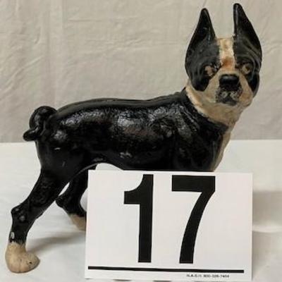 LOT#R17: Cast Boston Terrier Doorstop