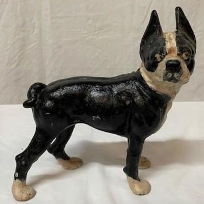 LOT#R17: Cast Boston Terrier Doorstop