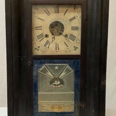 LOT#V19: William S Johnson Ogee Clock