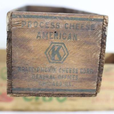 LOT#T48: Glendale Club & Kraft American Cheese Box Lot