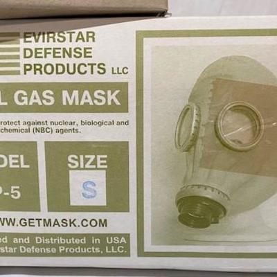 LOT#A53: Set of 3 NOS Gas Masks