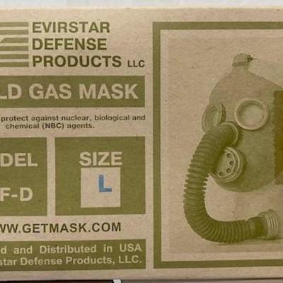 LOT#A53: Set of 3 NOS Gas Masks