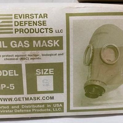 LOT#A53: Set of 3 NOS Gas Masks